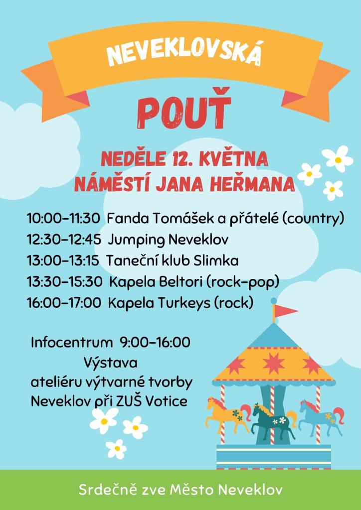 Plakát – Neveklovská pouť