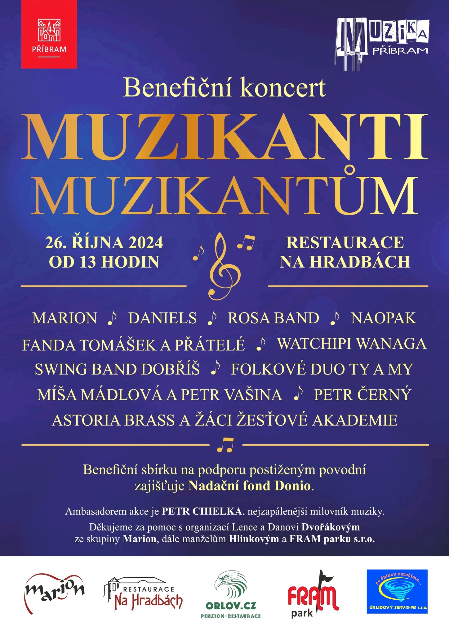 Plakát – Muzikanti Muzikantům