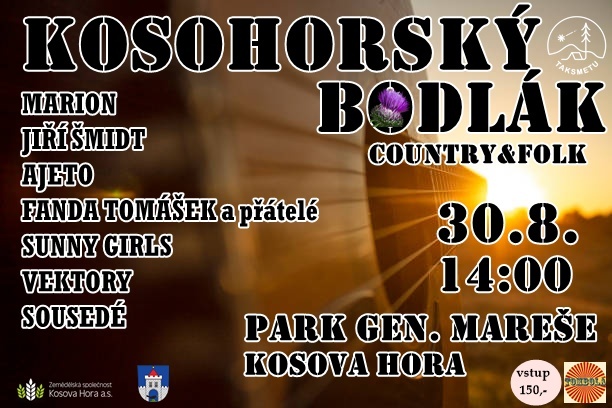 Plakát – Kosohorský Bodlák - Park gen. Mareše