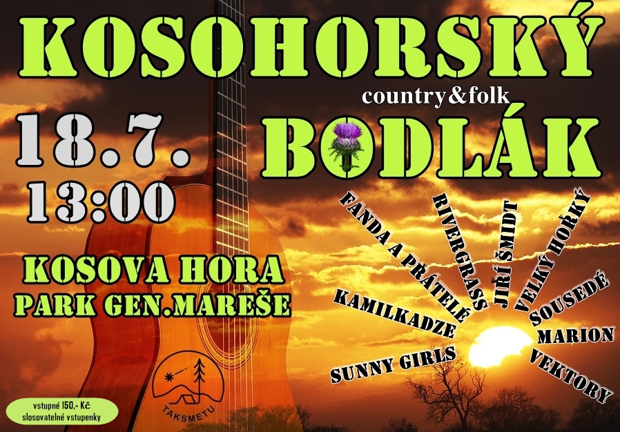 Plakát – Kosohorský Bodlák - Kosova Hora